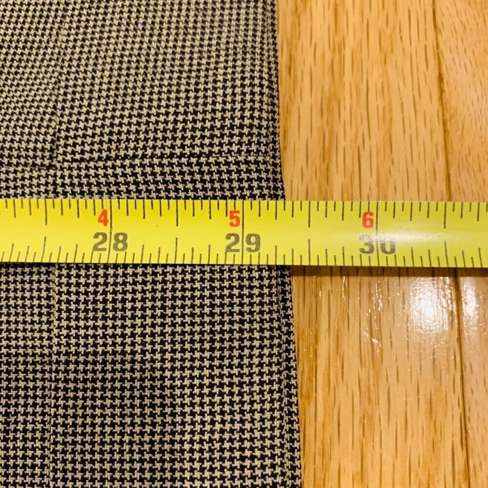 Brooks Brothers Mens Tan Classic Houndstooth Wool 2 Piece Suit 43R Jacket - Picture 14 of 16